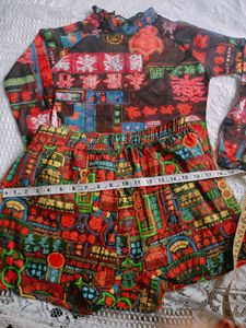 Funky Neon Print Co-ord Set