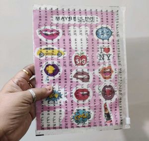Maybelline Sticker New with tag