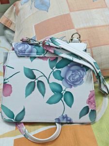 Floral Print Crossbody Bag