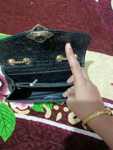 Chic Black Shoulder Bag