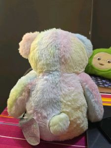 Adorable Rainbow Teddy Bear Plush Toy