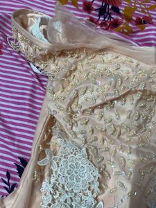 Beaded Lehenga Choli Top