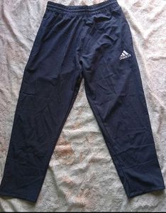 Dark Navy Blue Adidas Track Pants Unisex