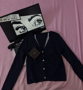 Navy Blue Cardigan