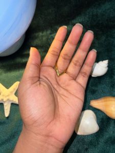 Anti tarnish vanki V-Shape Ring✨