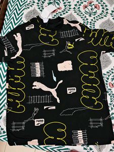 Puma Men's Graphic Printed Oversized Tshirt