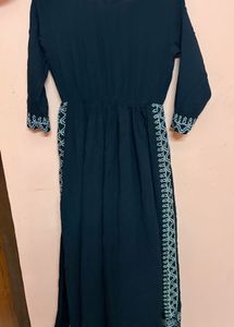 Jaipuri black Anarkali Kurti 🌻