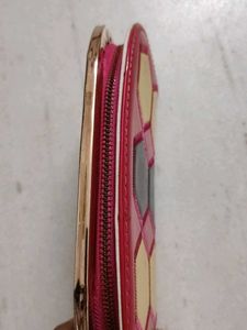 Colorful Hexagon Patchwork Wallet