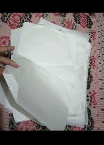 Vintage White Trasing Paper Stack(20)