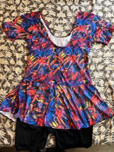 Vibrant Print Swimsuit