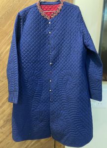 Warm Navy Overcoat