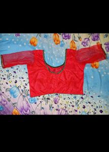 Red Embroidered Lehenga Choli Set