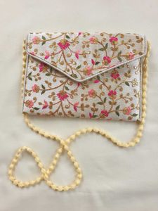 Cream Crossbody Bag