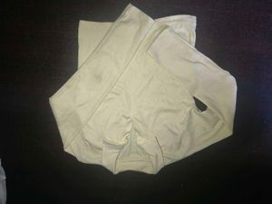 Cream Long Sleeve Collared Top