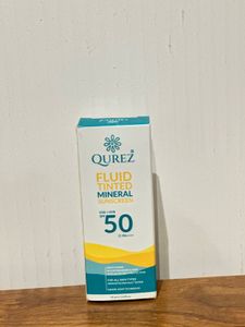 Qurez Fluid Tinted Mineral Sunscreen SPF 50