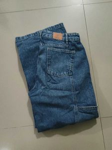 Wide Leg Cargo Jeans