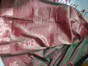Double Shade copper saree (rare Collection )
