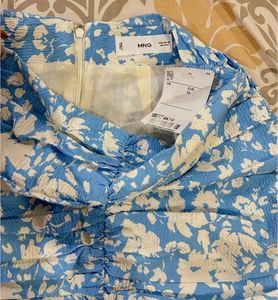 Floral Ruched Mini Skirt