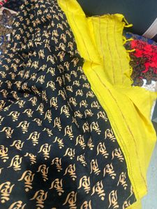 Elegant Printed Saree Pure cotton