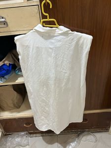 Classic White Polo Neck dress