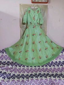 Light Green 💚 Beautiful Gown