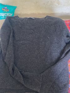 Cozy Charcoal Grey Sweater