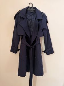 Classic Navy Trench Coat