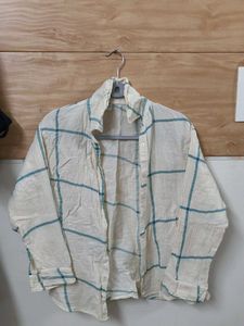 Oversized checkered Casual Shirt