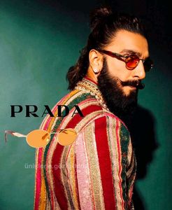 Prada Sunglasses - Round Metal Frame