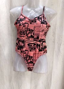 16258. Patterned bodysuit