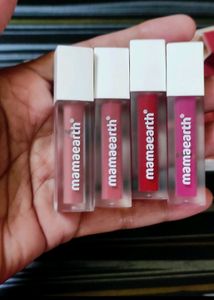 Mamaearth Feather Lite Liquid Matte Lipstick Kit💞