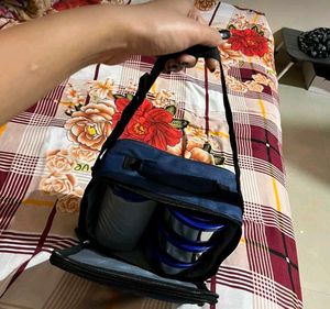 Milton New Steel Combi Lunch Box Set Of 4