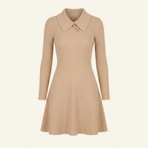 🌕Collar Winter Knit Dress🌕