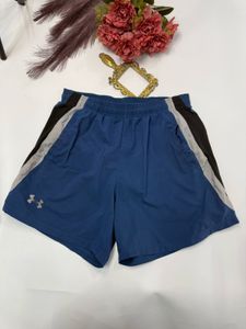 Men's Blue Under Armour Athletic Shorts