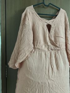 Very Pretty Peach Pure Cotton One Peice