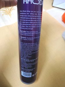 Hillary rhoda hair setting spray