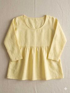 Flowy Yellow Tunic Top
