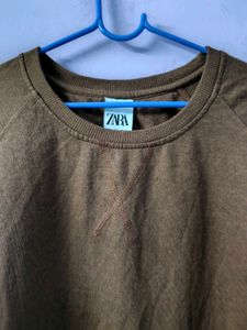 Brown ZARA Sweatshirt