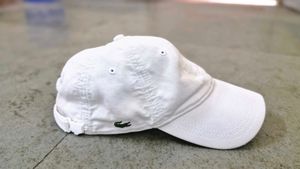 Lacoste White Cap