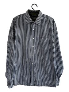 Classic Striped Men's Dress Shirt