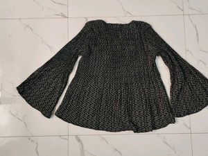 Boho Bell Sleeve Tunic Top