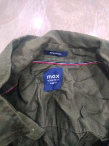 xl Men's Olive Green Casual Shirt