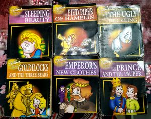 Vintage Children's Classics Book Set Fairytales