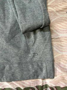 Grey Champion Zip-Up Hoodie