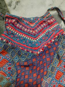 Boho Print Halter Neck Romper dress