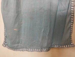 Two Toned Lavender and Blue Kurta Set