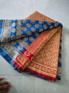 Price Drop ✨✨Elegant Printed Saree 💙♥️