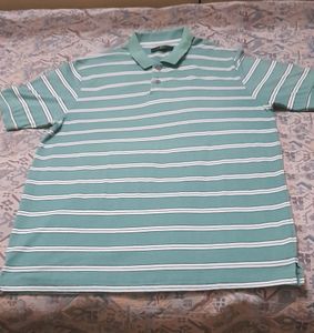 Classic Striped Polo Shirt