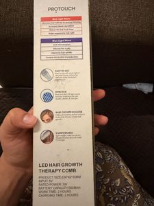 Protouch Hair Growth Comb LED + Vibration massag