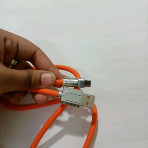 data cable v8 samsung mobile phone with led